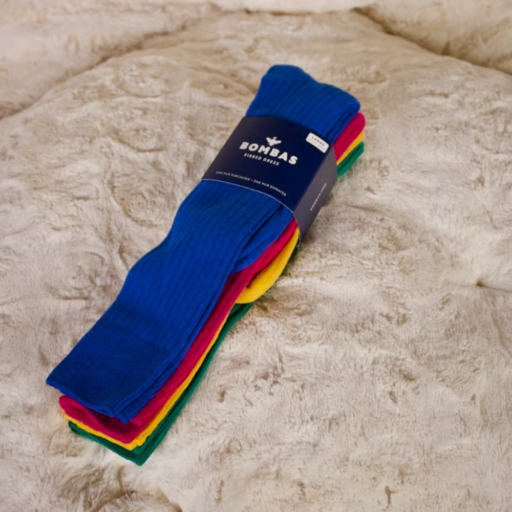 Bombas Men's Ribbed Dress Socks Pack